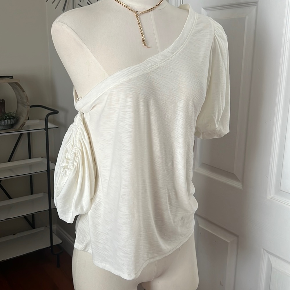 Nation off shoulder cream top - Picture 2 of 6